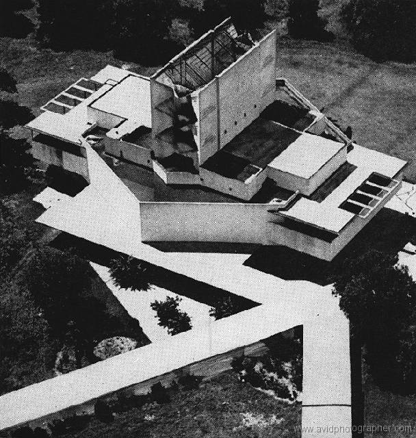 09-aerialview-ws Annie Pfeiffer Chapel - Aerial view c. 1955